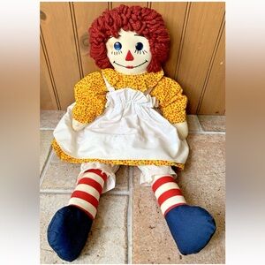 Vintage Raggedy Ann Doll 22"